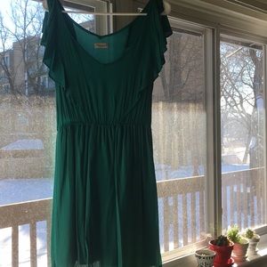 irish green mini dress